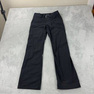 Arc'teryx Women's Sz 0 29x31 Gamma Black Hiking Outdoor Winter Nylon Pants